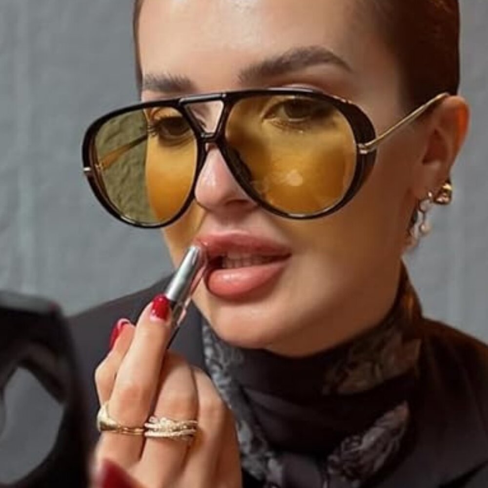 Oversized Aviator Sunglasses